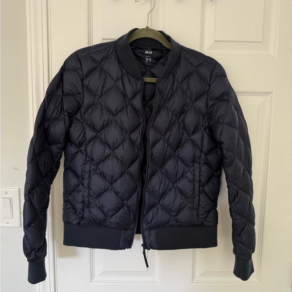 UNIQLO Ultra Light Down Bomber Navy Jacket
